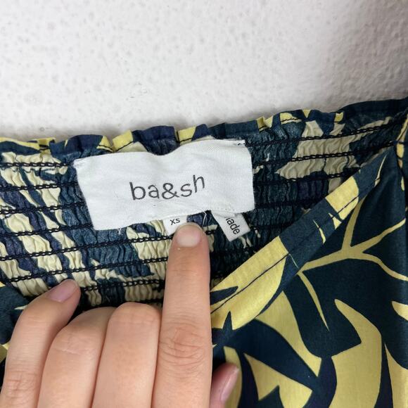 ba&sh Winny Puff-Sleeve Mini Dress - Picture 7 of 9